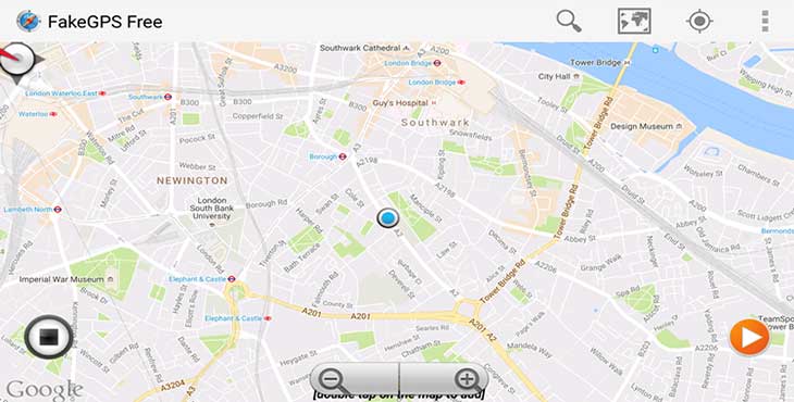 Mapa Alterar Localização GPS Celular