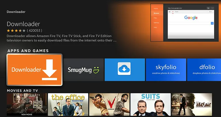 Aplicativo Downloader