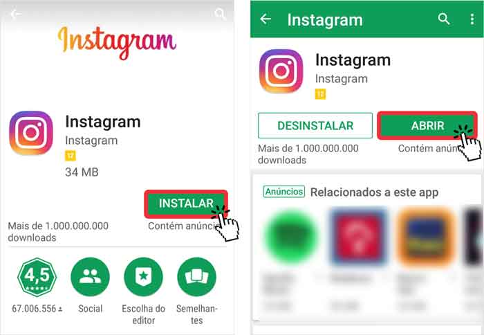 Baixar instagram