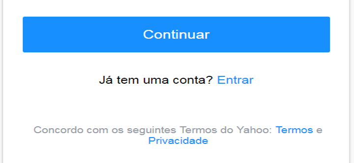 Como criar um email yahoo mail - passo 10