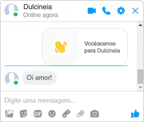 Como dar oi