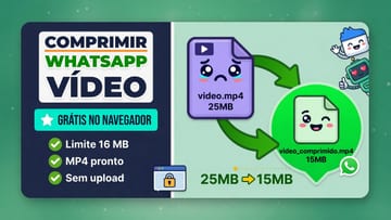 Comprimir vídeo para WhatsApp online (16 MB)
