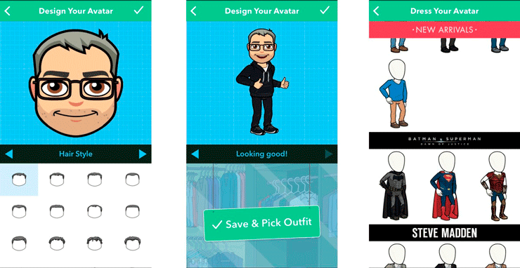 Criar Avatar Bitmoji