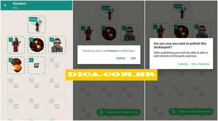 App criador de figurinhas WhatsApp no celular