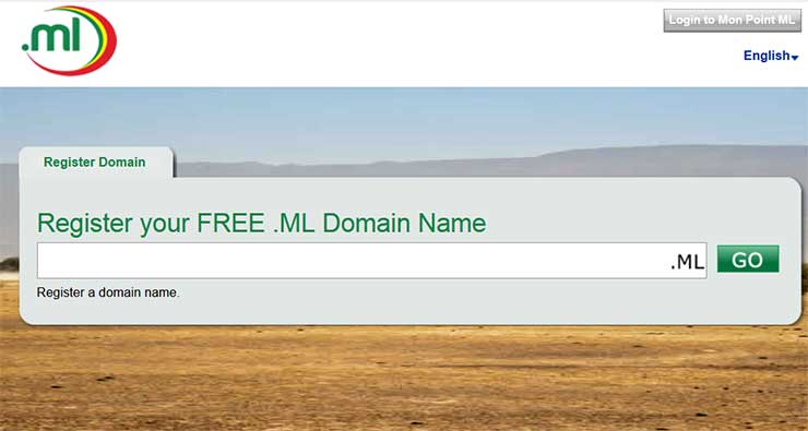 Domínio totalmente grátis criar site