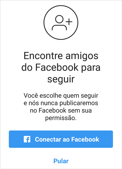 Encontre seus amigos do facebook