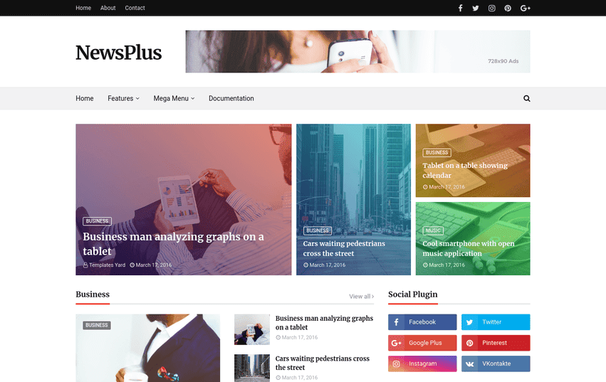 Newsplus2bblog2bmagazine2bblogger2btemplate