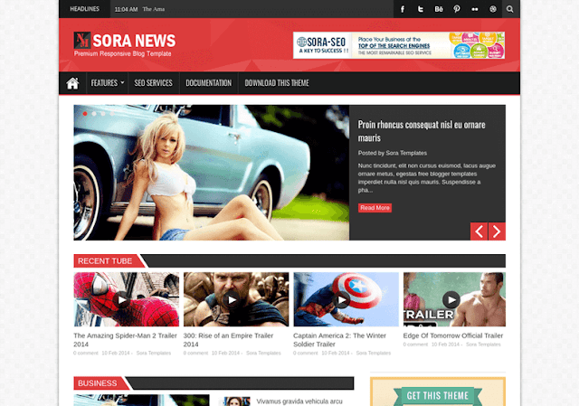 Sora2bnews2bresponsive2bblogger2btemplate