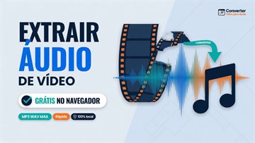 Extrair áudio de vídeo online grátis (MP3)