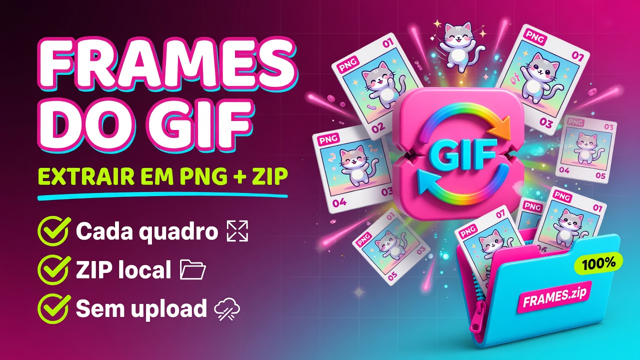 Extrair Frames de GIF Online Grátis - GIF para PNG