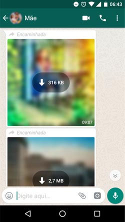 Limpeza de celular