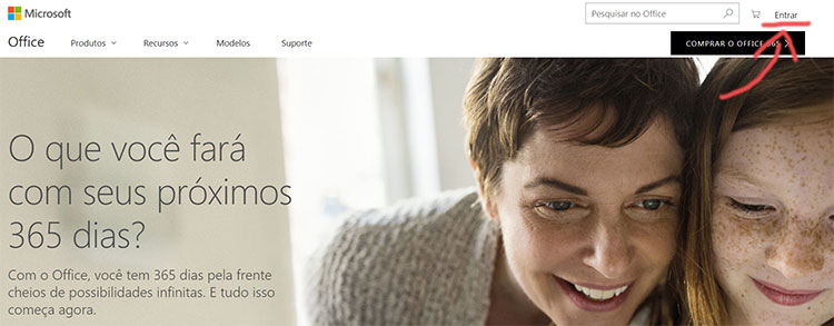 Outlook 365 Entrar Conta