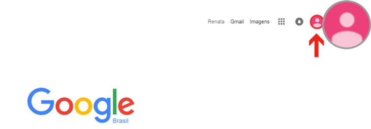 Conta Google perfil