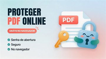 Proteger PDF com senha online grátis