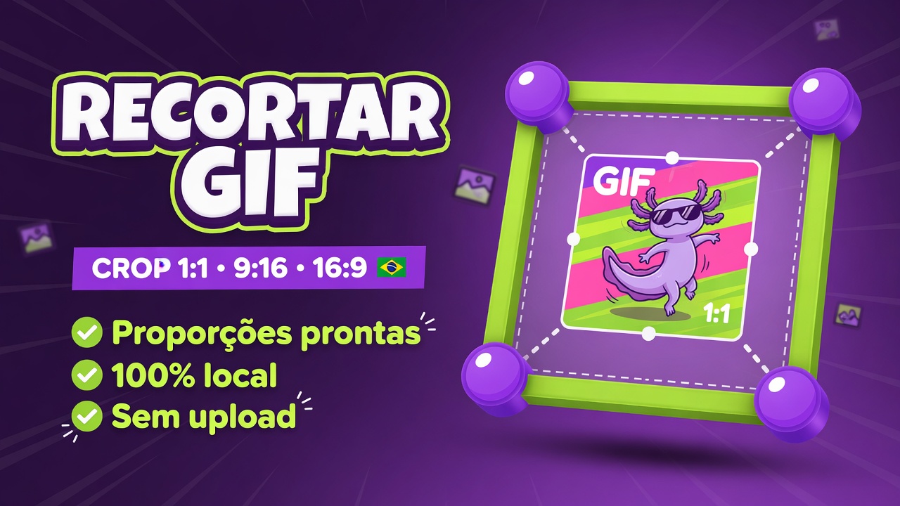 Recortar GIF Online Grátis - Crop GIF Animado