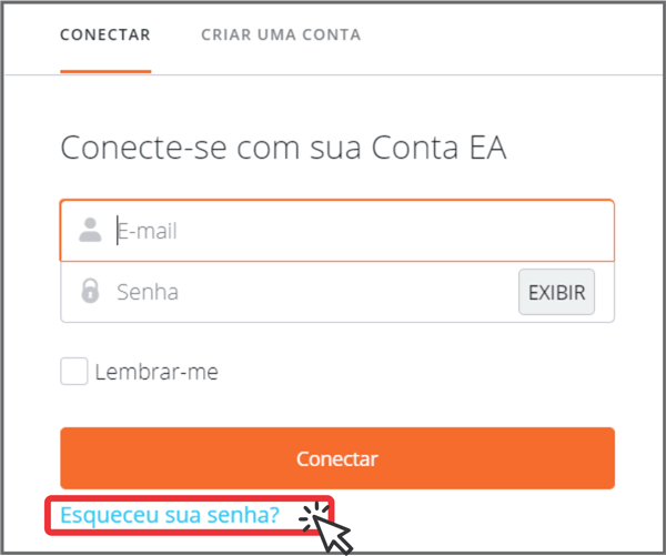 Recuperar conta ea