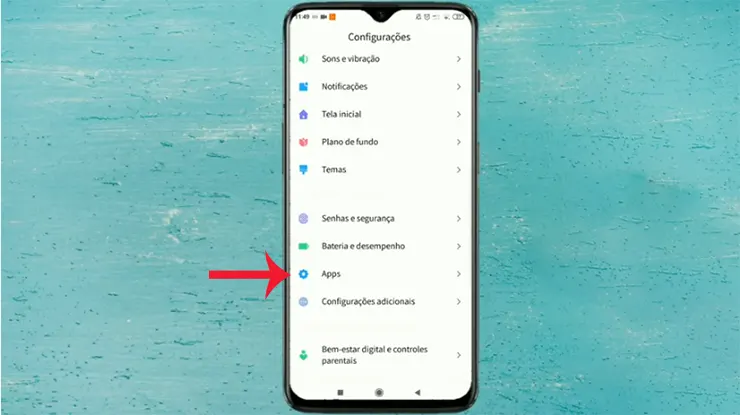 PASSO 2: Sair do Gmail pelo Aplicativo