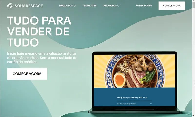 Squarespace: Criador de conteúdo com IA