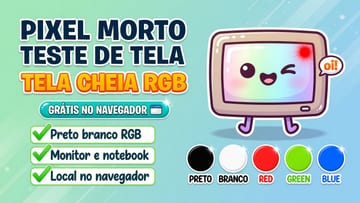 Testar Pixel Morto Online Grátis - Tela Cheia