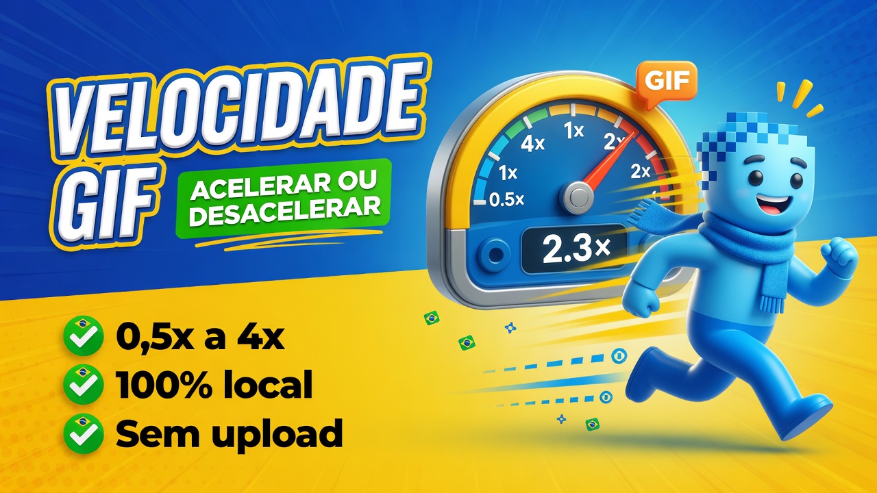 Acelerar ou Desacelerar GIF Online Grátis