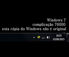 Esta Cópia do Windows Não é Original (Solução Rápida)